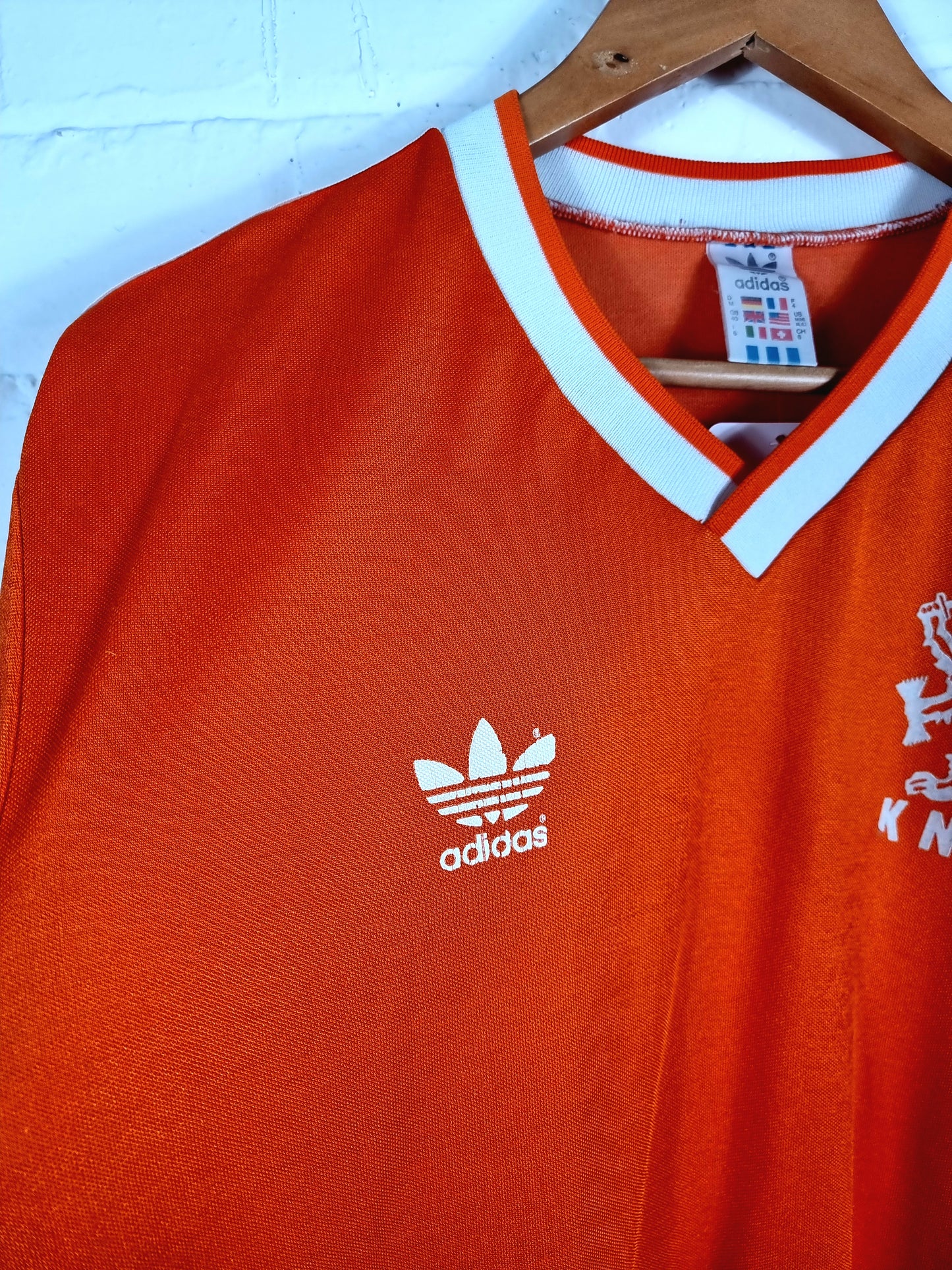 Adidas Holland 1985/88 Home Shirt Medium