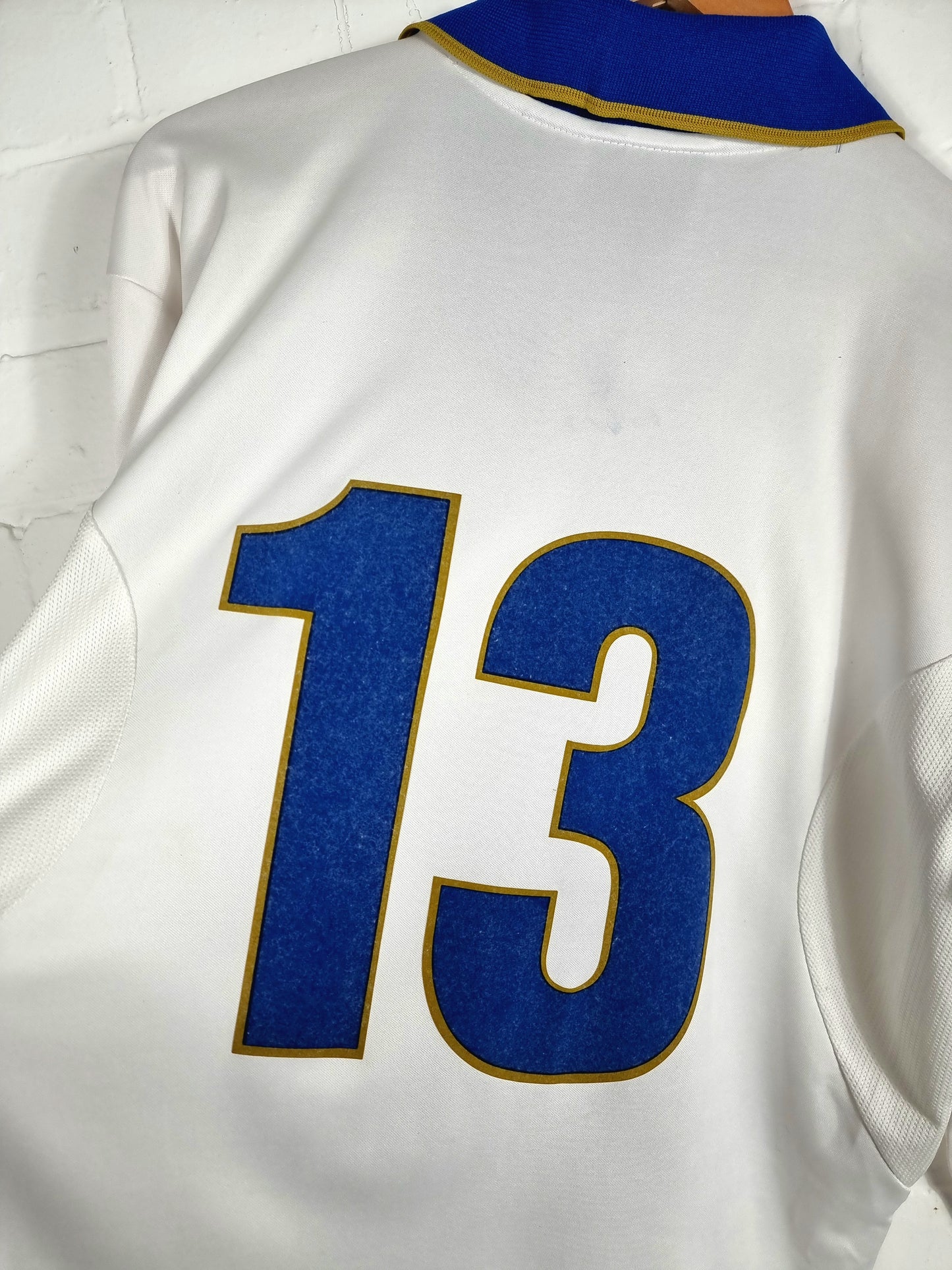 Nike Italy 1996/97 Long Sleeve Match Issue Away Shirt Large