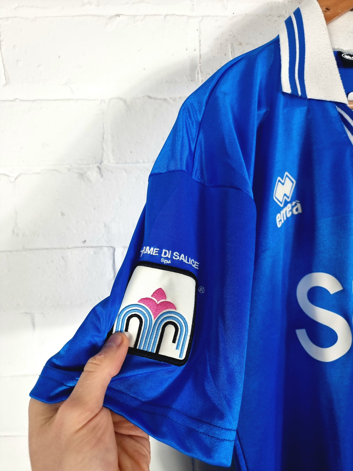 Errea AC Pavia 2000/01 Home Shirt Medium