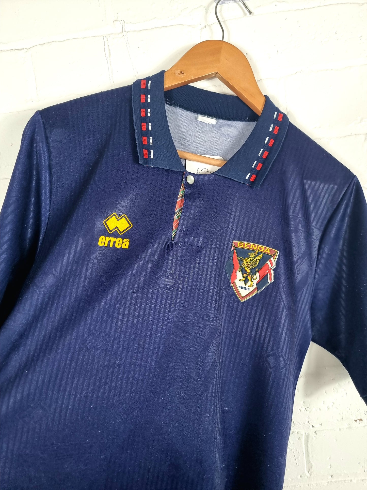 Errea Genoa 1992/93 Training Shirt Small