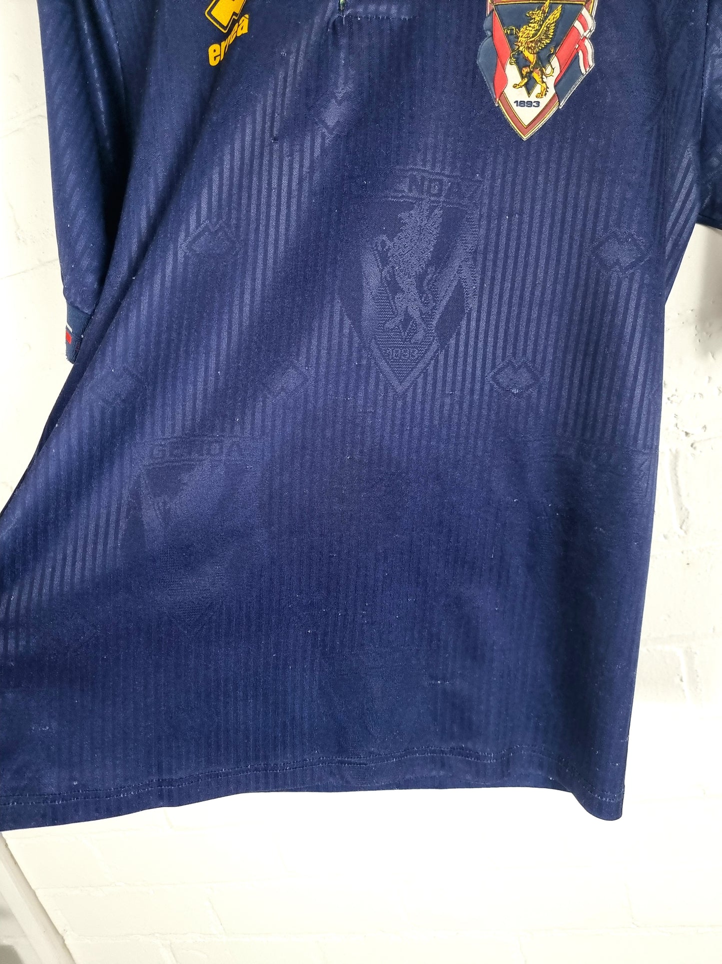 Errea Genoa 1992/93 Training Shirt Small