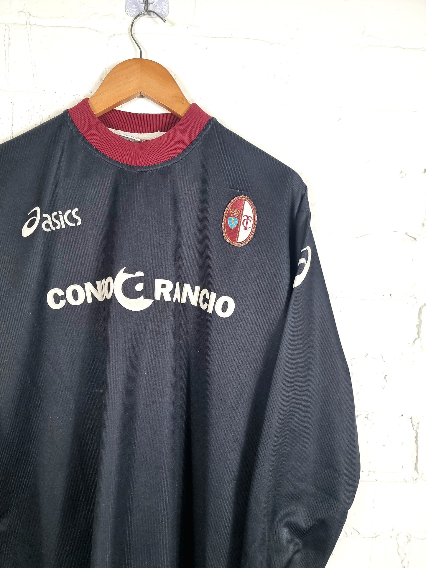 Asics Torino 2001/2002 Long Sleeve Training Shirt Large