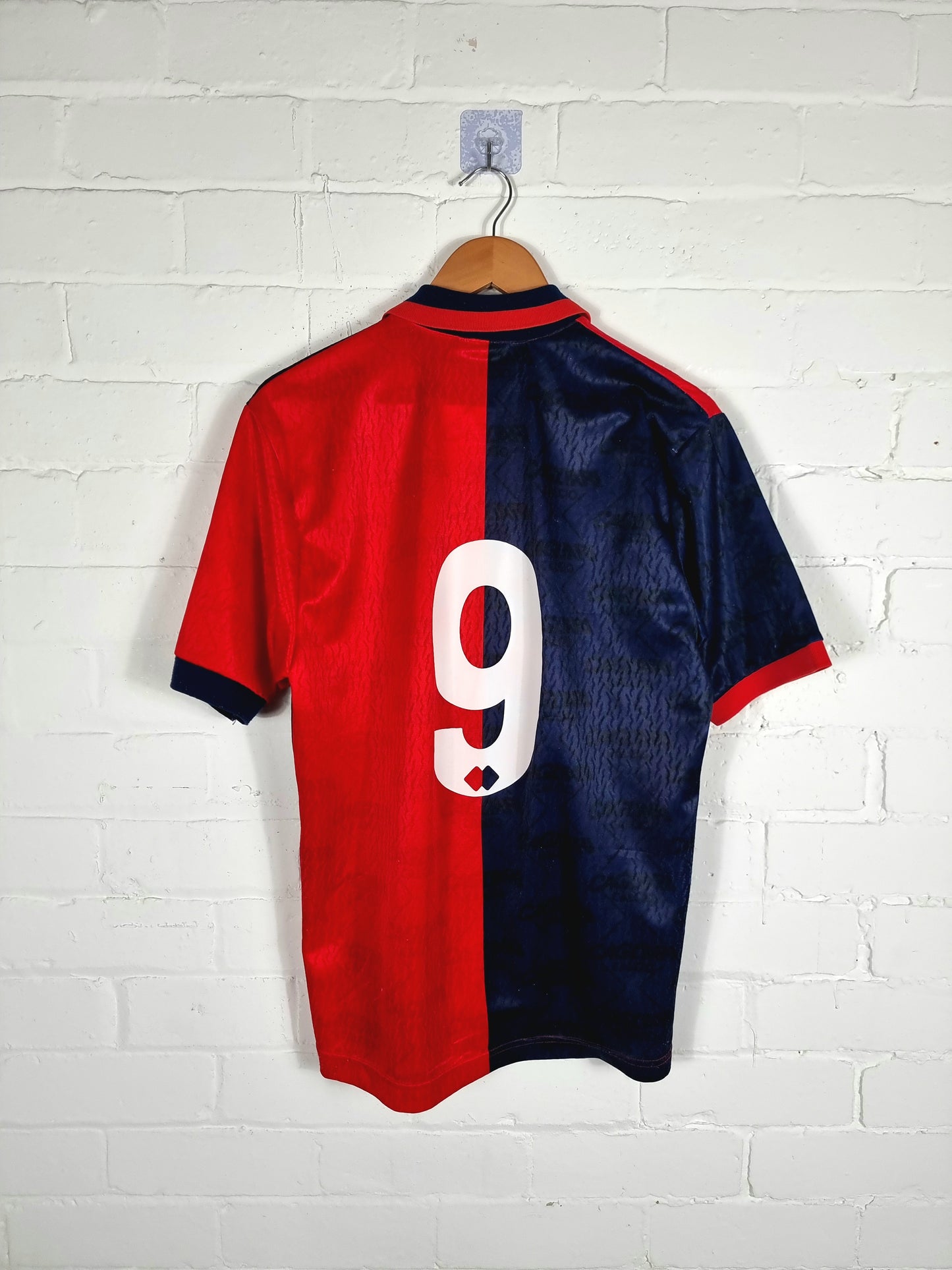Errea Cagliari 1993/96 Home Shirt Medium
