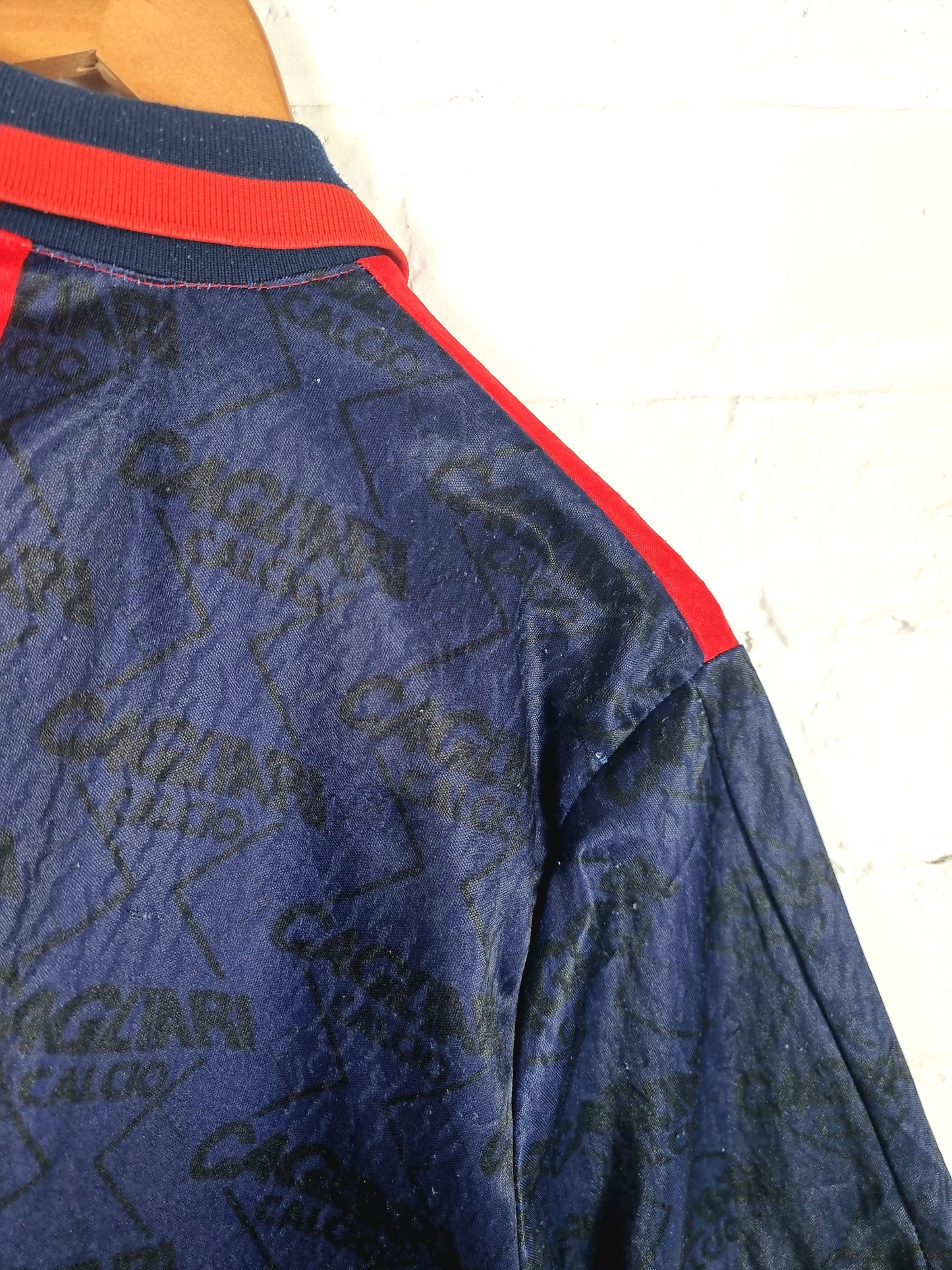 Errea Cagliari 1993/96 Home Shirt Medium