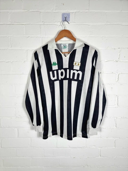 Kappa Juventus 1991/92 Long Sleeve Home Shirt Medium