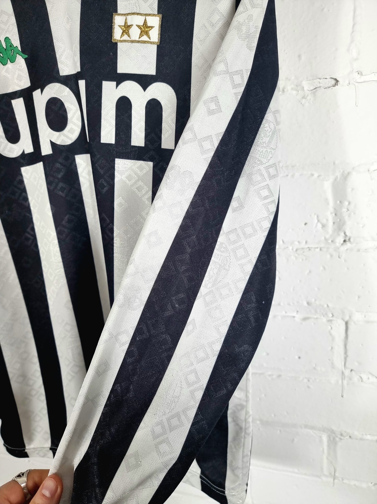 Kappa Juventus 1991/92 Long Sleeve Home Shirt Medium