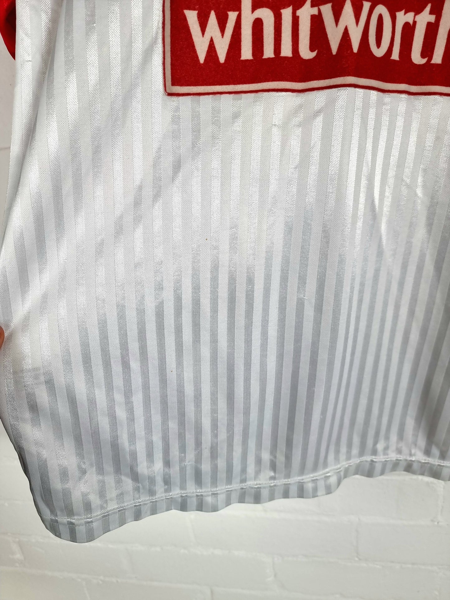 Cica Rushden & Diamonds 1995/97 Long Sleeve Match Issue Home Shirt Large