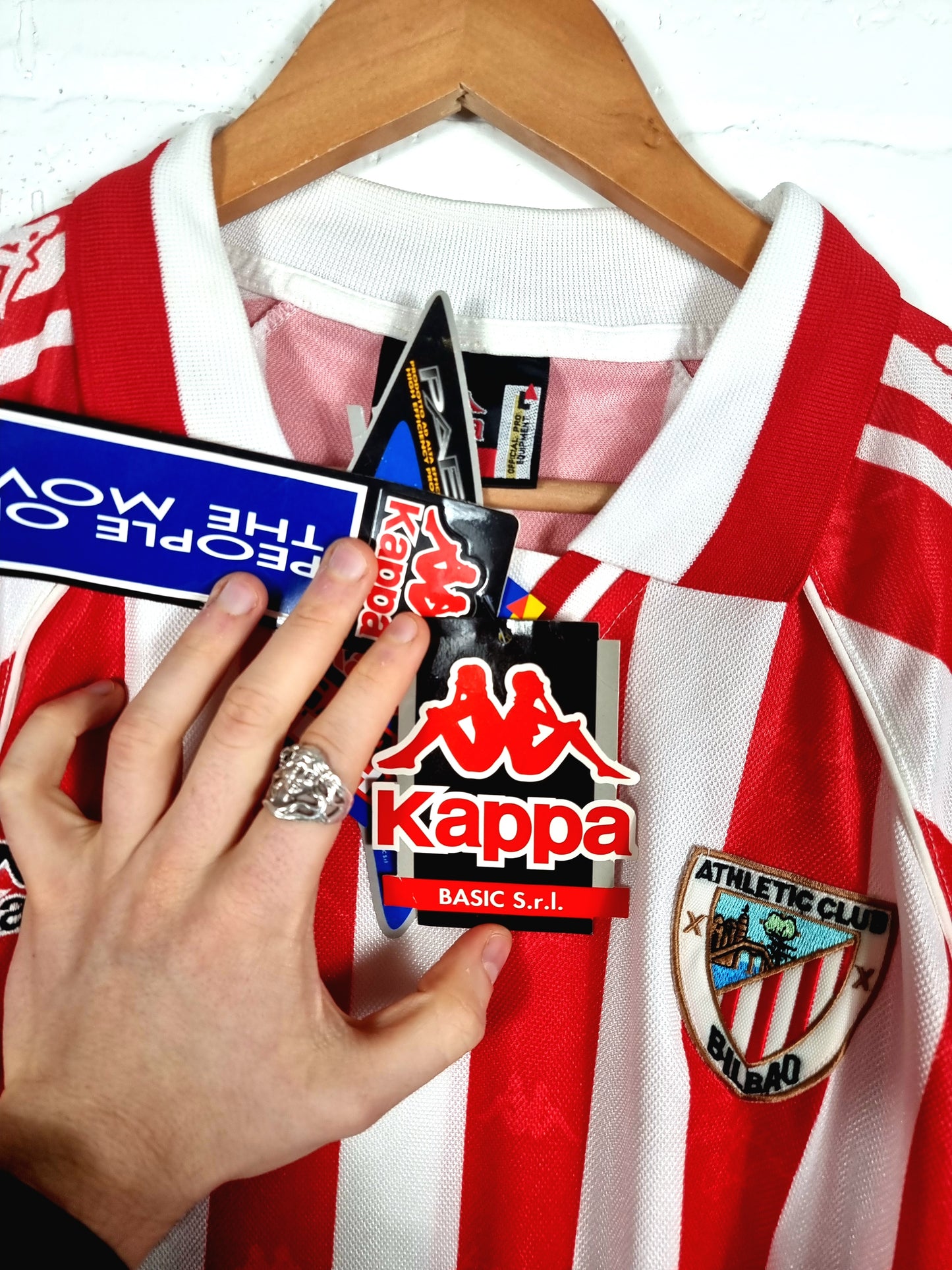 Kappa Athletic Bilbao 1995/97 Deadstock Home Shirt Large
