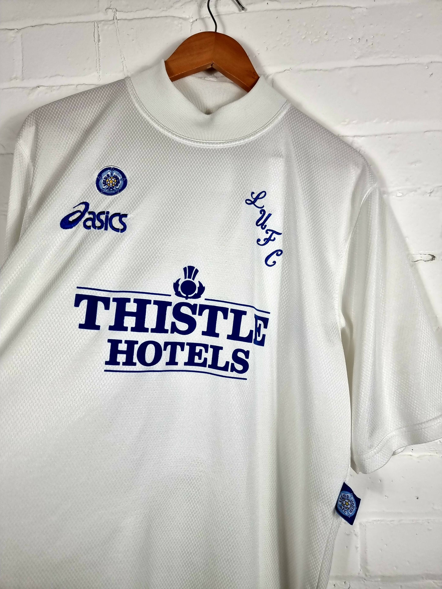 Asics Leeds United 1995/96 Home Shirt XL