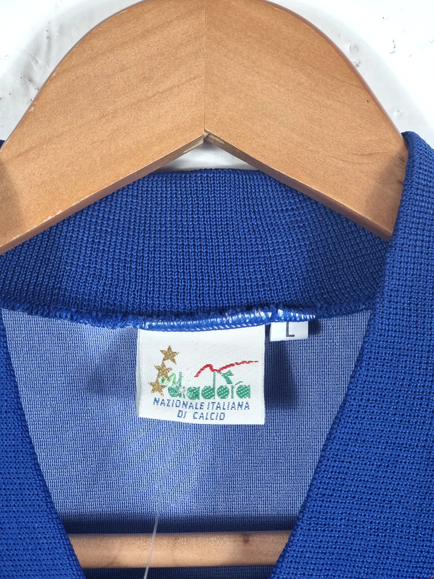 Diadora Italy 1986/90 Deadstock Home Shirt Large