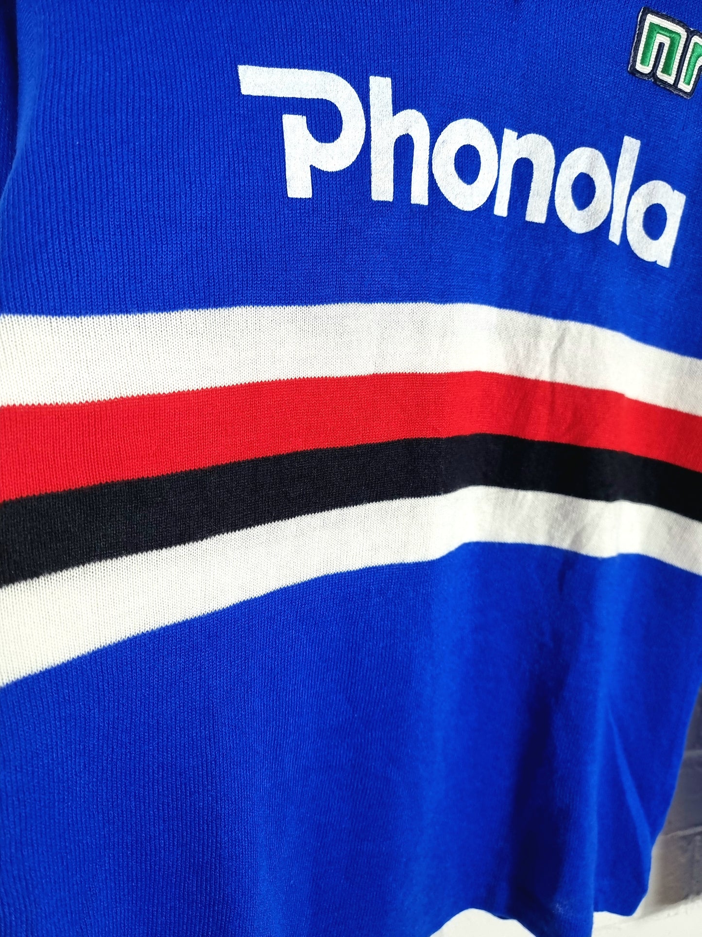 Ennerre Sampdoria 1982/83 Long Sleeve Home Shirt Medium