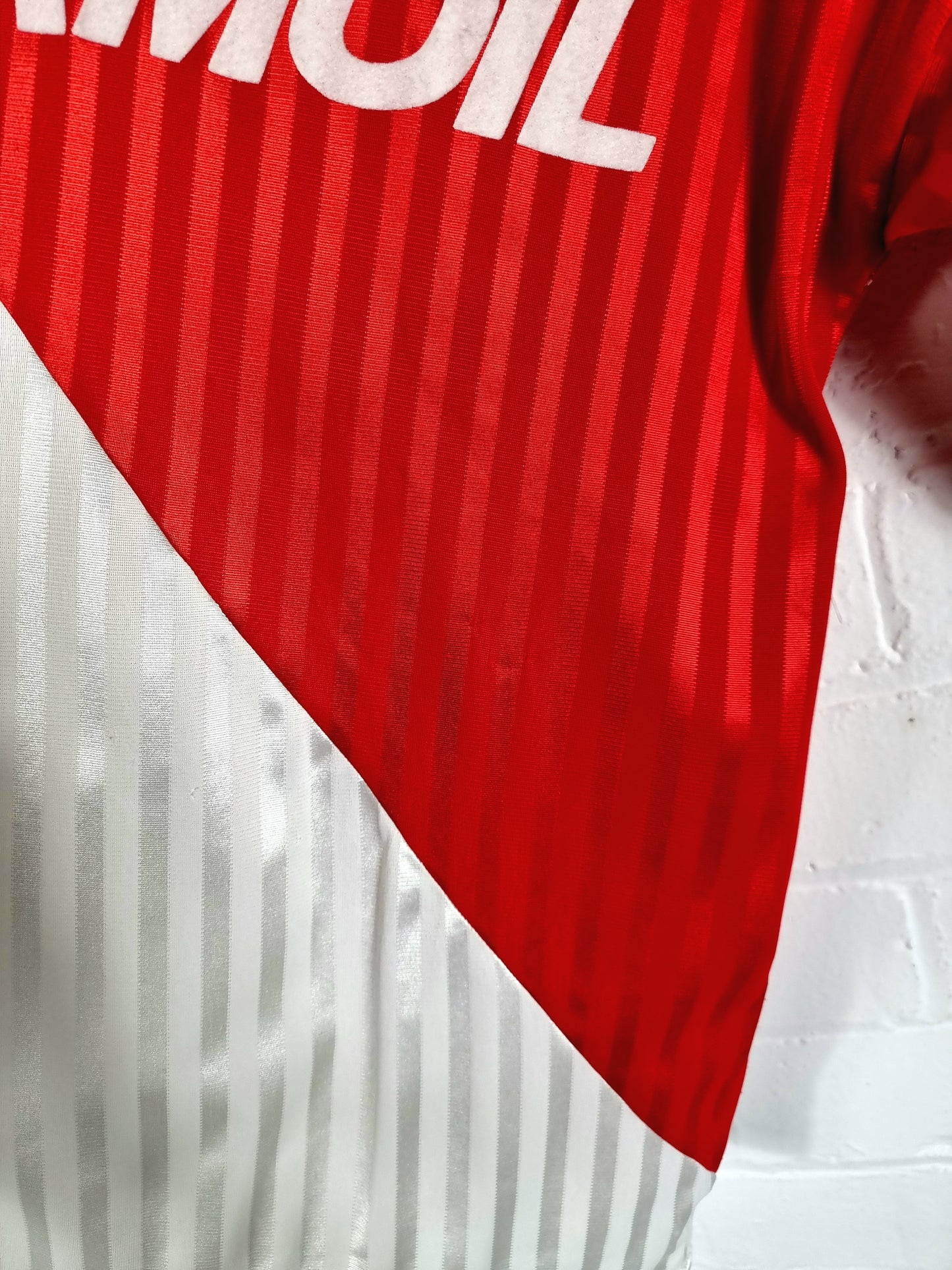 Adidas A.S Monaco 1991/92 Home Shirt Large