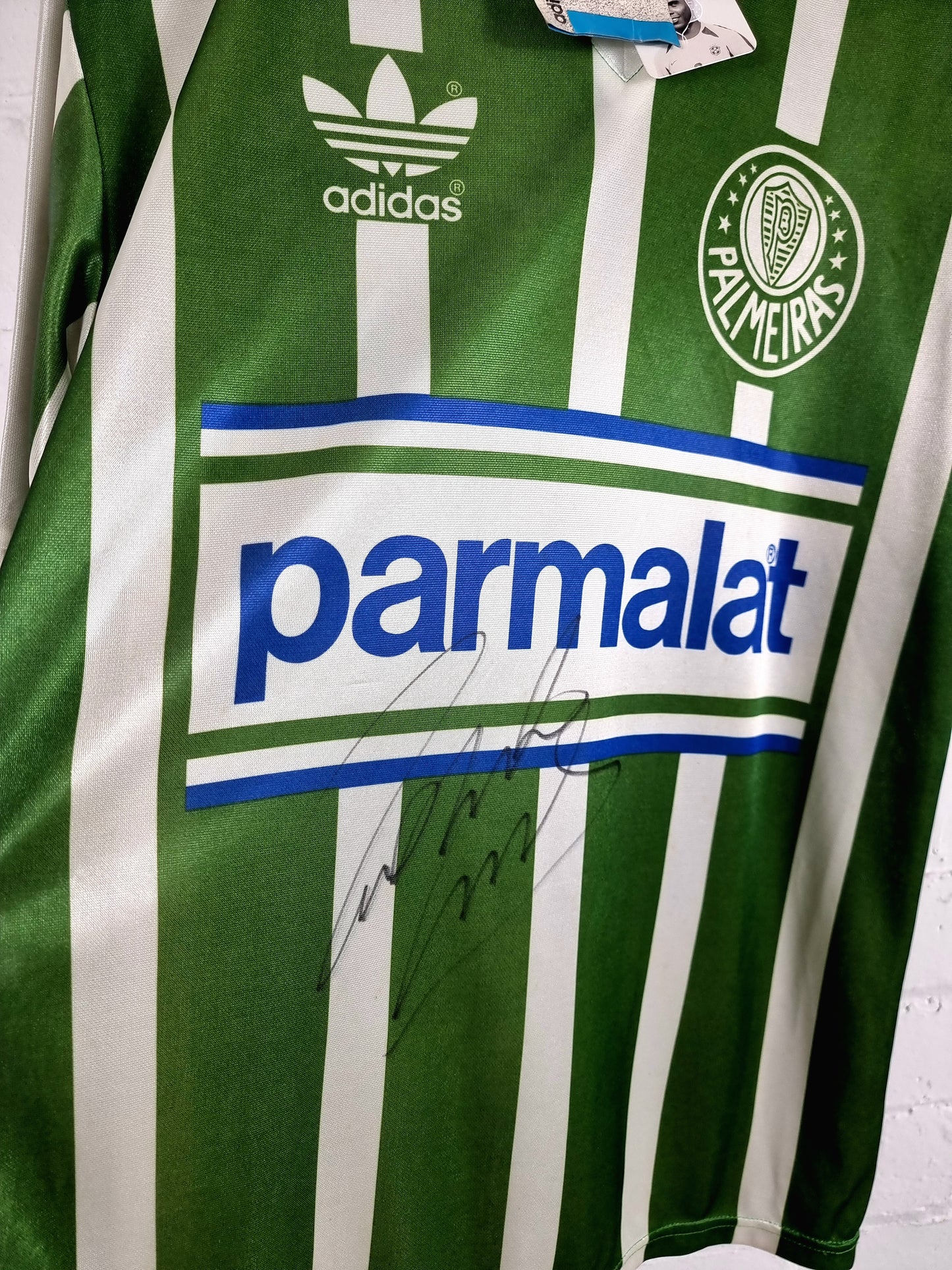 Adidas Palmeiras 1992/93 Signed Deadstock Home Shirt Large