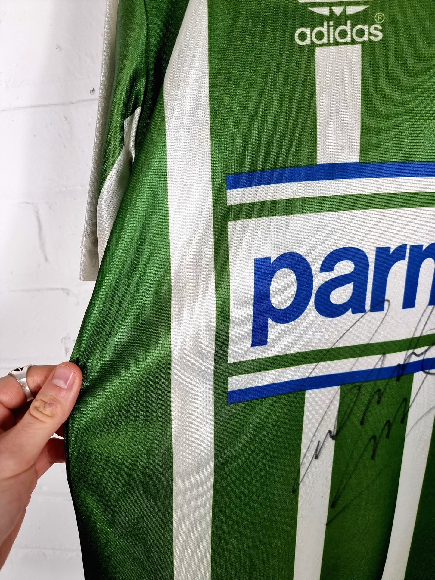 Adidas Palmeiras 1992/93 Signed Deadstock Home Shirt Large