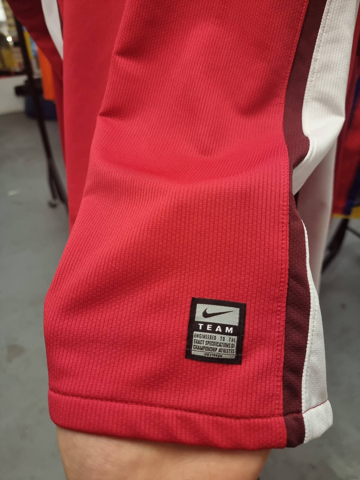 Nike Arsenal 2008/10 'Fabregas 4' Player Issue Long Sleeve Champions League Home Shirt Large