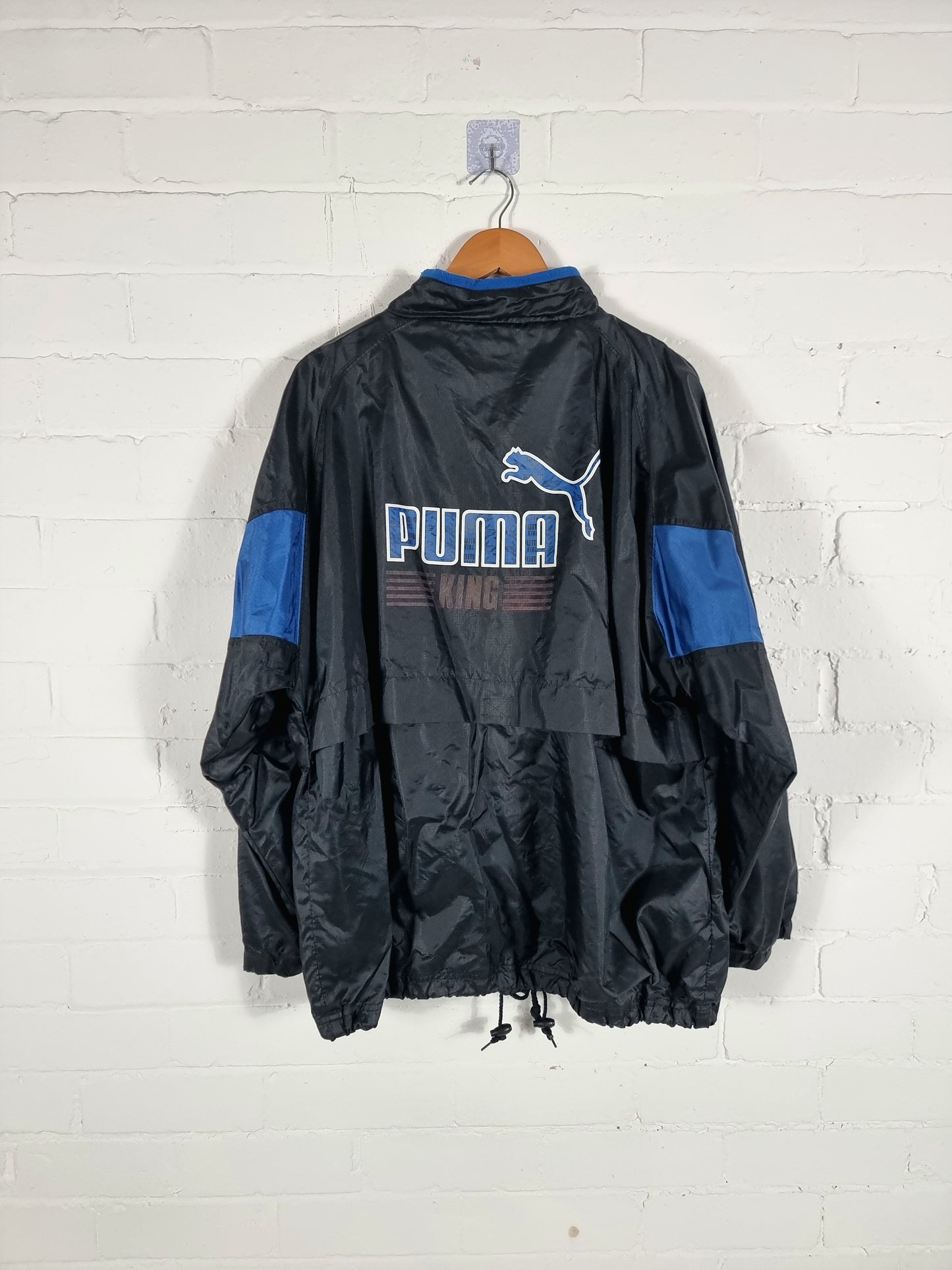 Puma King 1990s Vintage Windbreaker Jacket Large