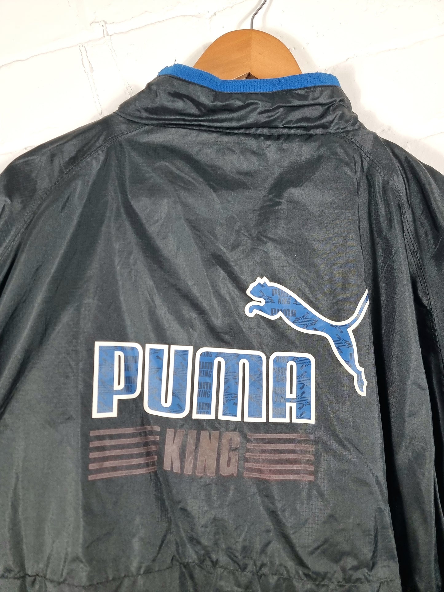 Puma King 1990s Vintage Windbreaker Jacket Large