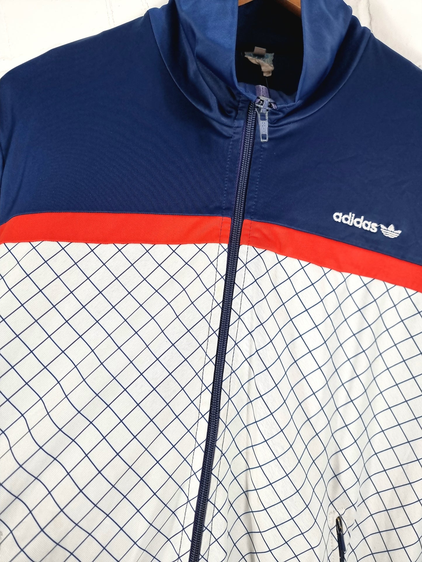 Adidas 1980s Vintage Track Jacket Medium
