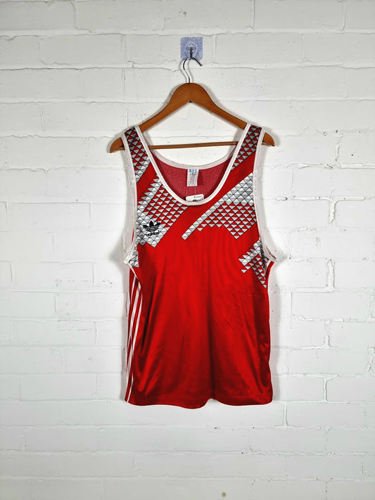Adidas 1980s Athletic Singlet Vest XL