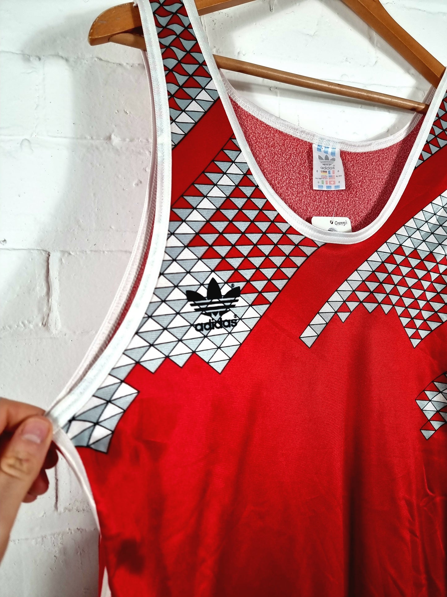 Adidas 1980s Athletic Singlet Vest XL