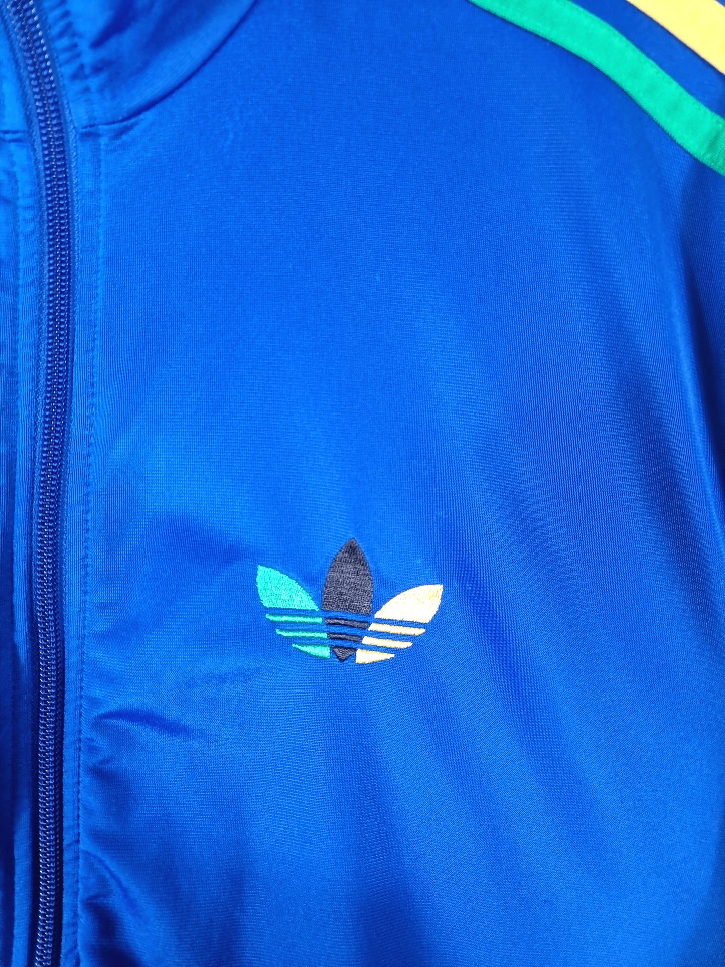 Adidas 2010 Grun Rasta Firebird Track Jacket Small