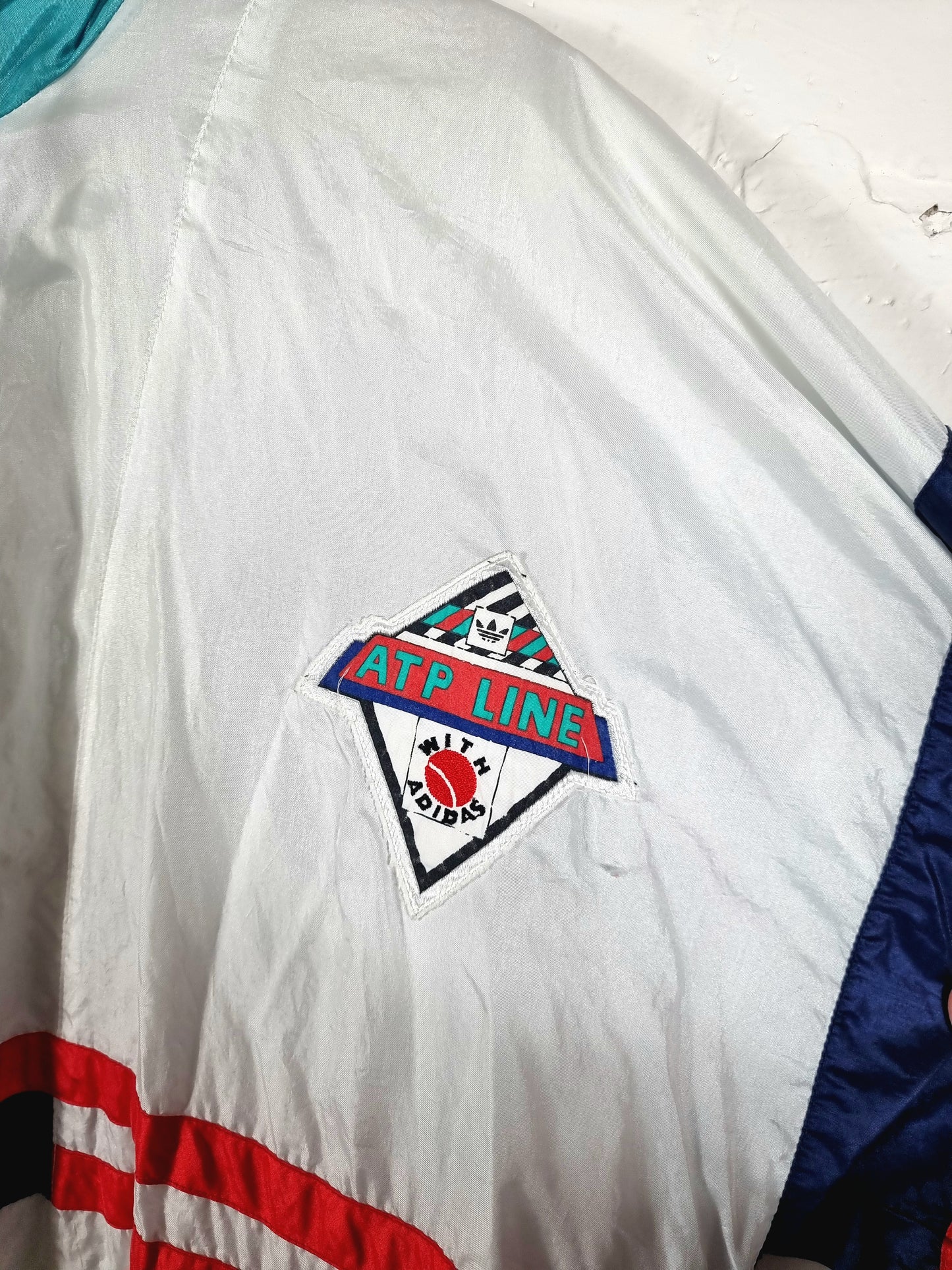Adidas ATP Line 1990s Vintage Tennis Windbreaker Jacket Large