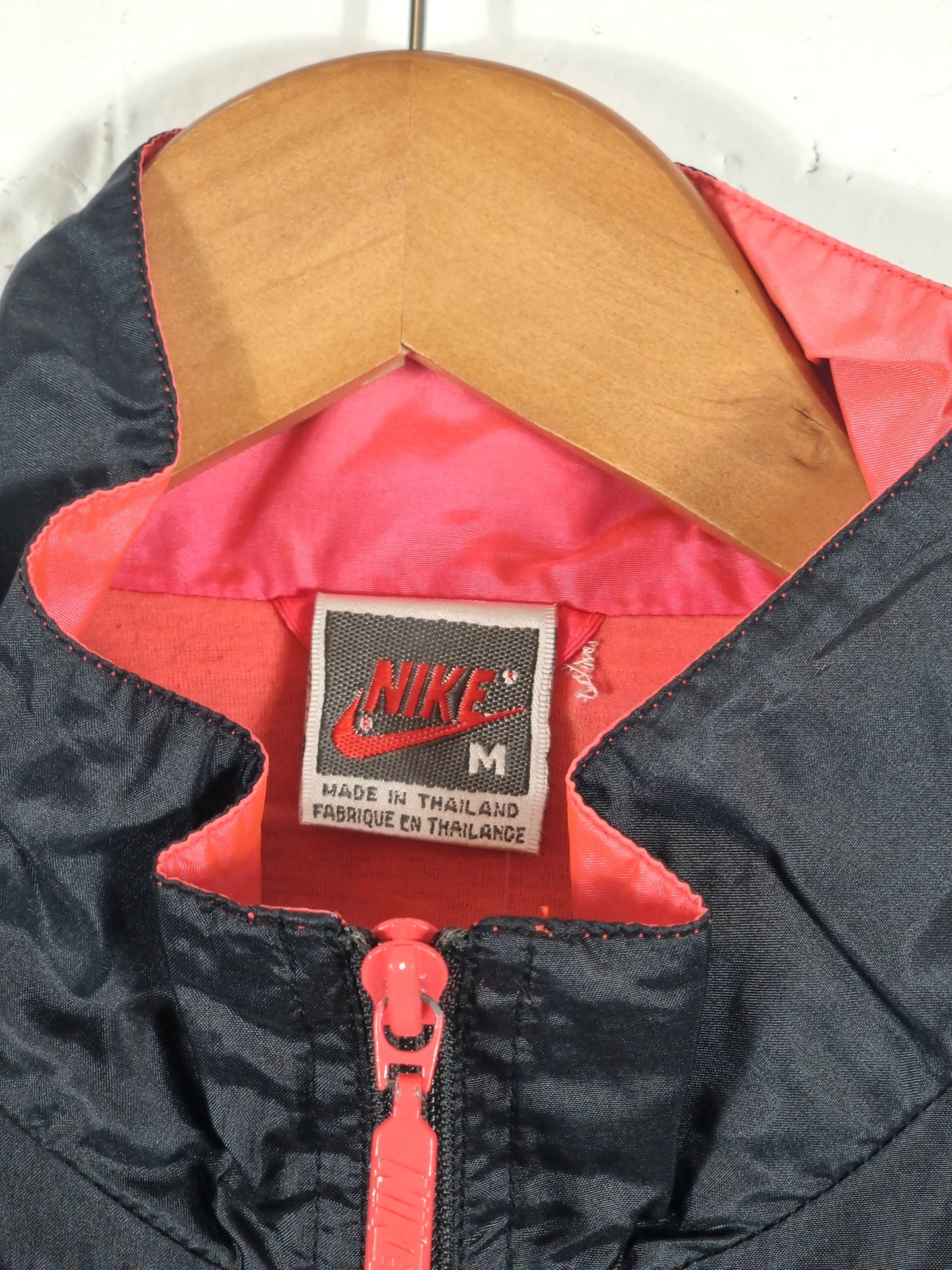 Nike 1990s Vintage Block Colour Shell Jacket Medium