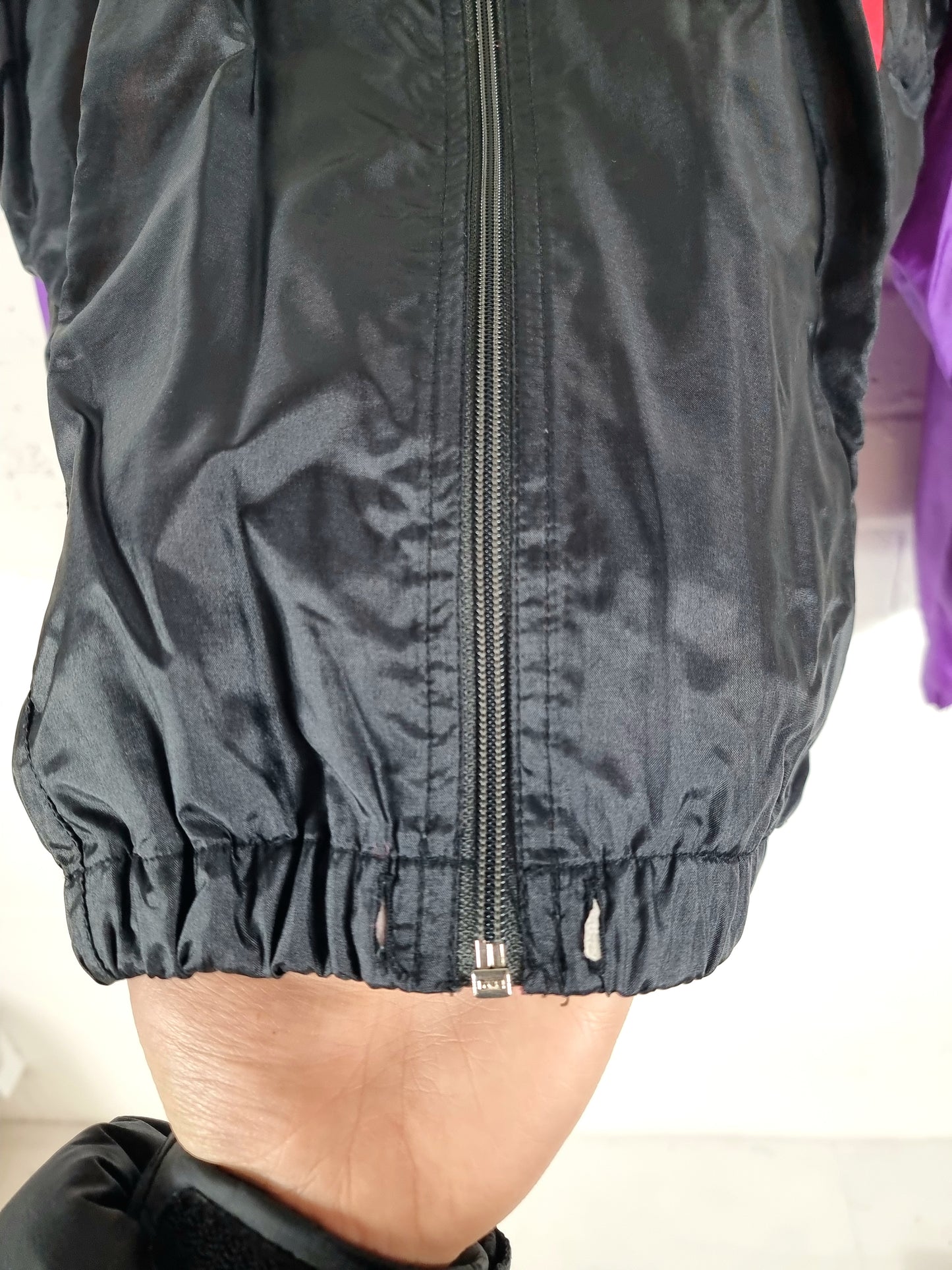 Nike 1990s Vintage Block Colour Shell Jacket Medium