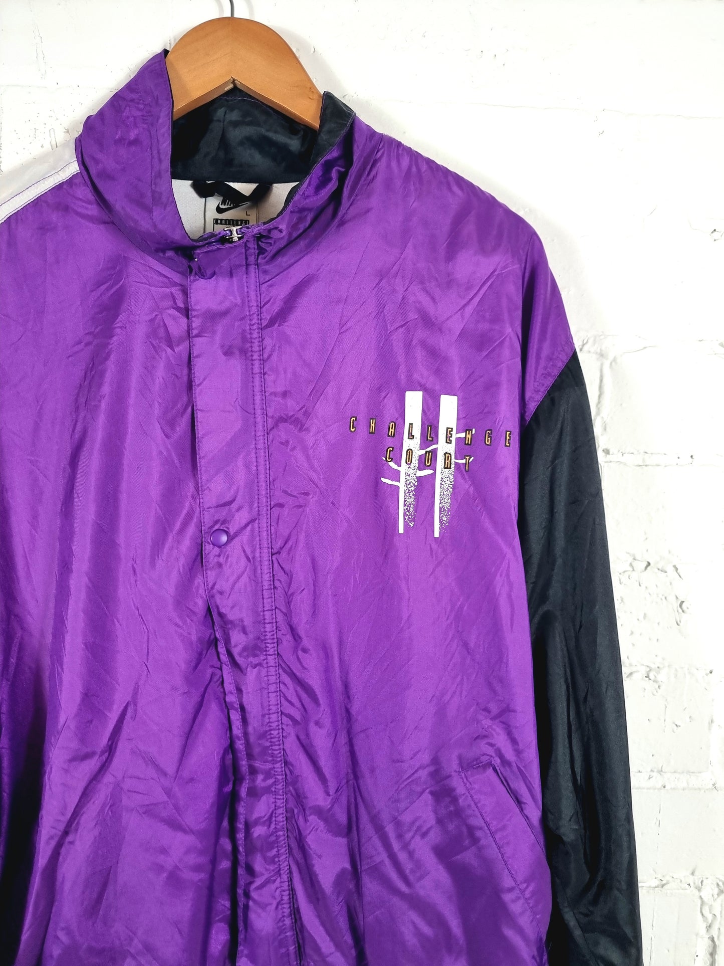 Nike Challenge Court 1990s Vintage Tennis Jacket Large