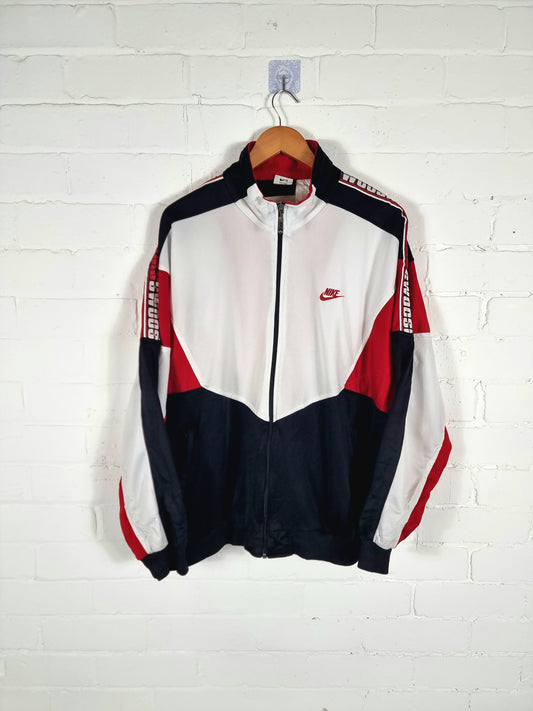 Nike 1990s Vintage Swoosh Track Jacket XL