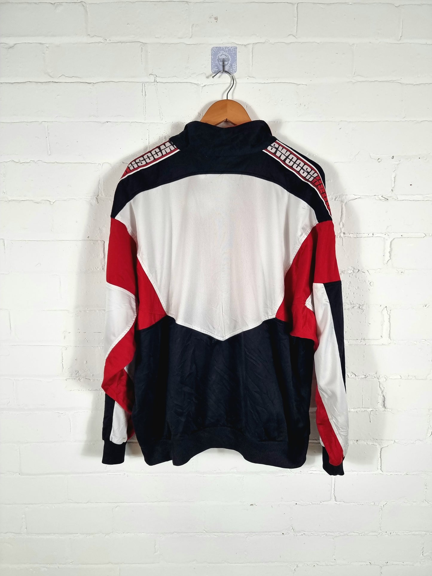 Nike 1990s Vintage Swoosh Track Jacket XL