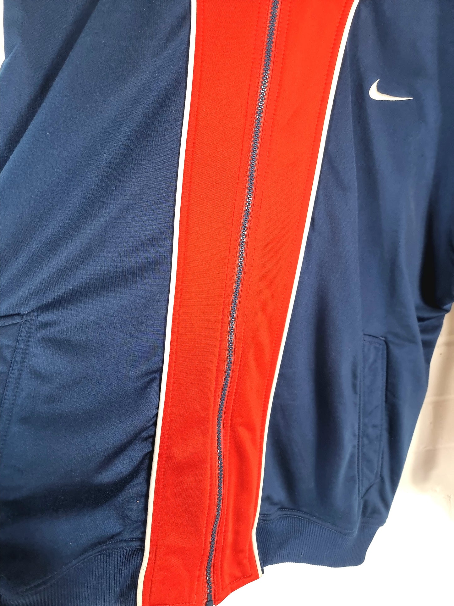 Nike 1990s Vintage Spellout Track Jacket XL