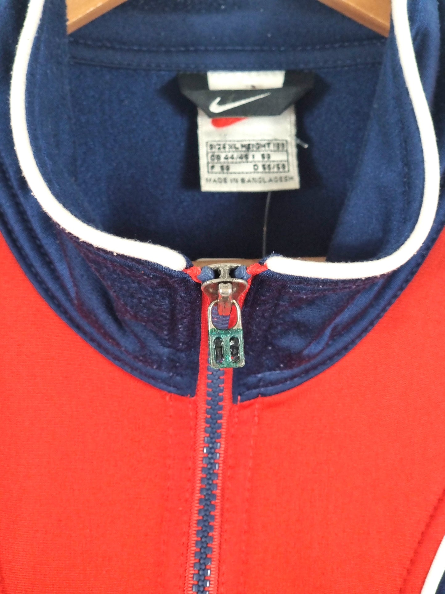 Nike 1990s Vintage Spellout Track Jacket XL