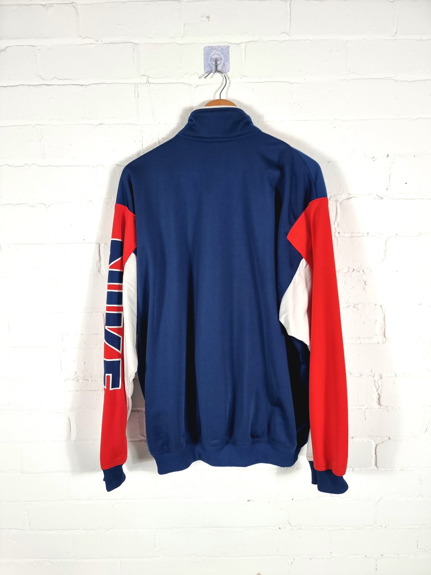 Nike 1990s Vintage Spellout Track Jacket XL