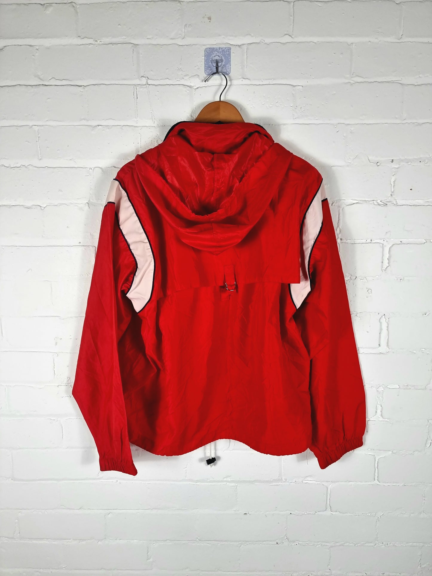 Kappa USA Olympic 1988 Vintage Quarter Zip Windbreaker Jacket Medium