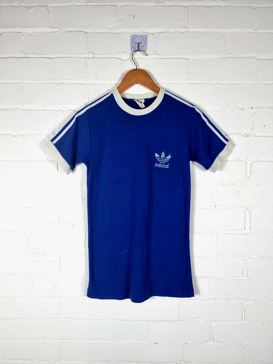 Adidas 1970s Cotton T-Shirt Medium