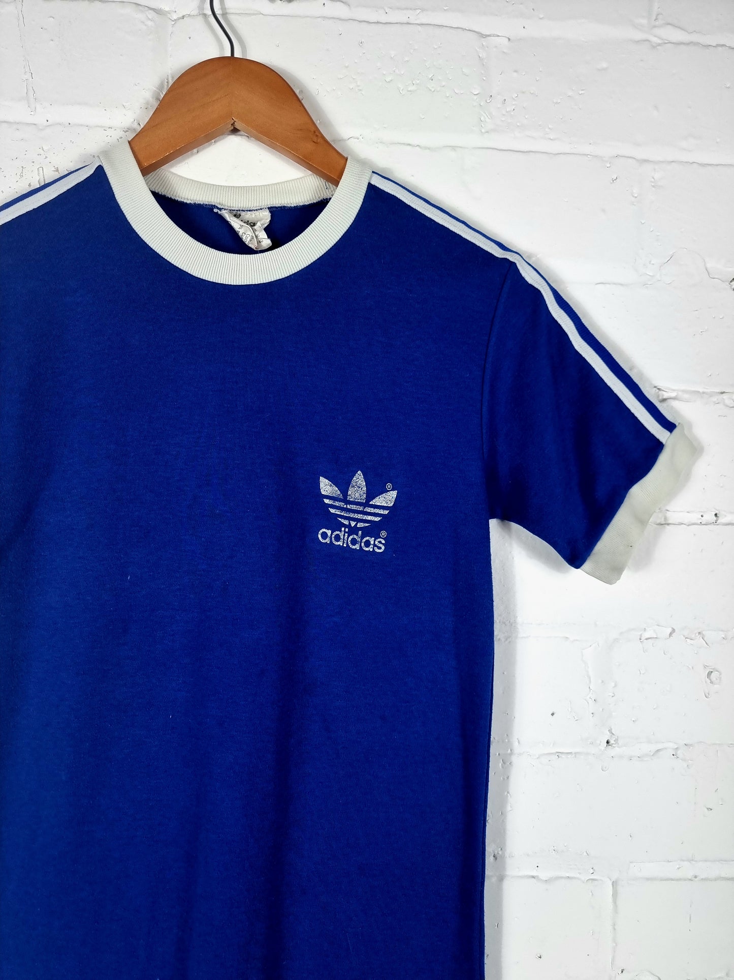 Adidas 1970s Cotton T-Shirt Medium