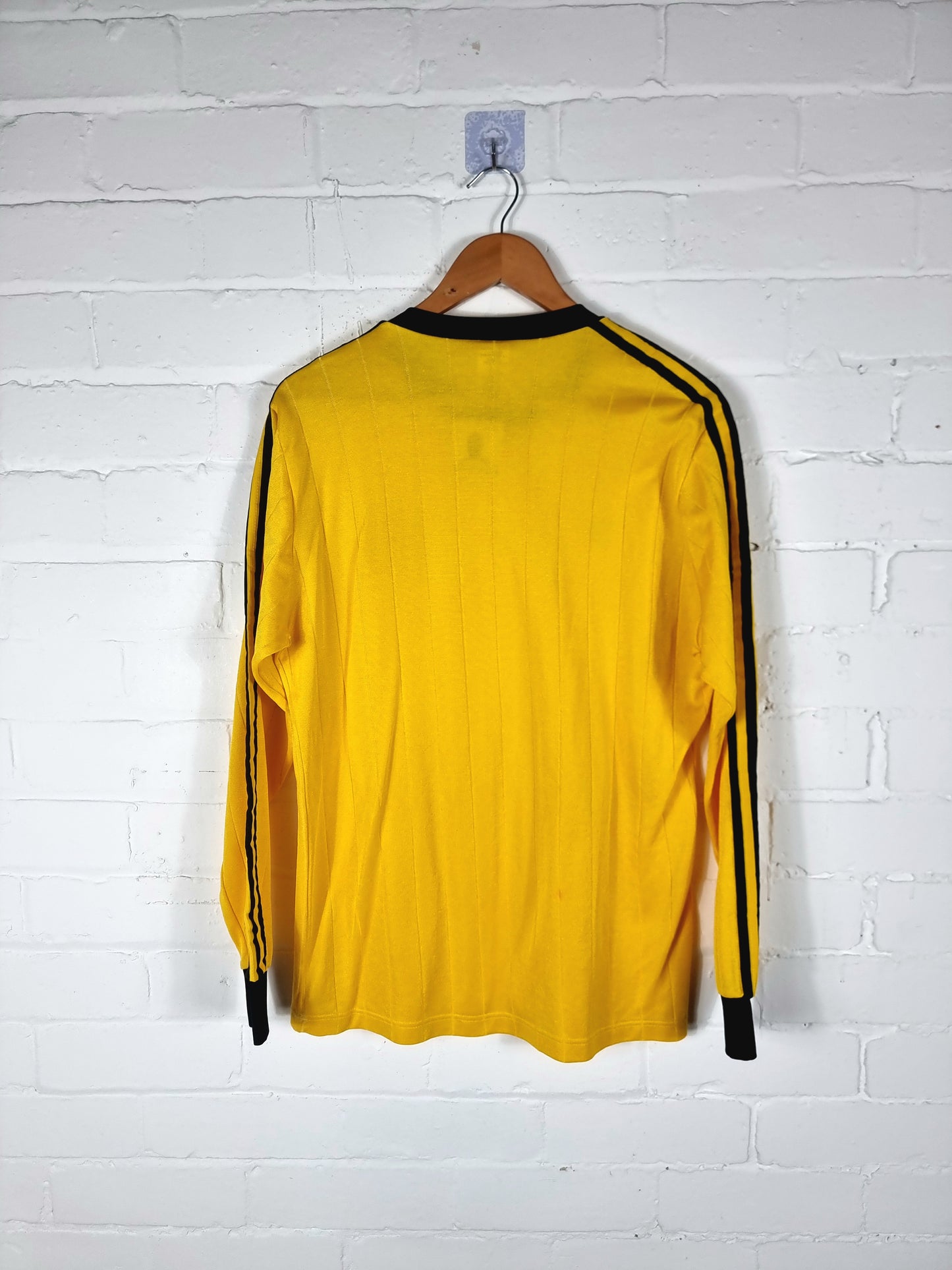 Adidas 1980s Vintage Long Sleeve Petanque Sports Shirt Large
