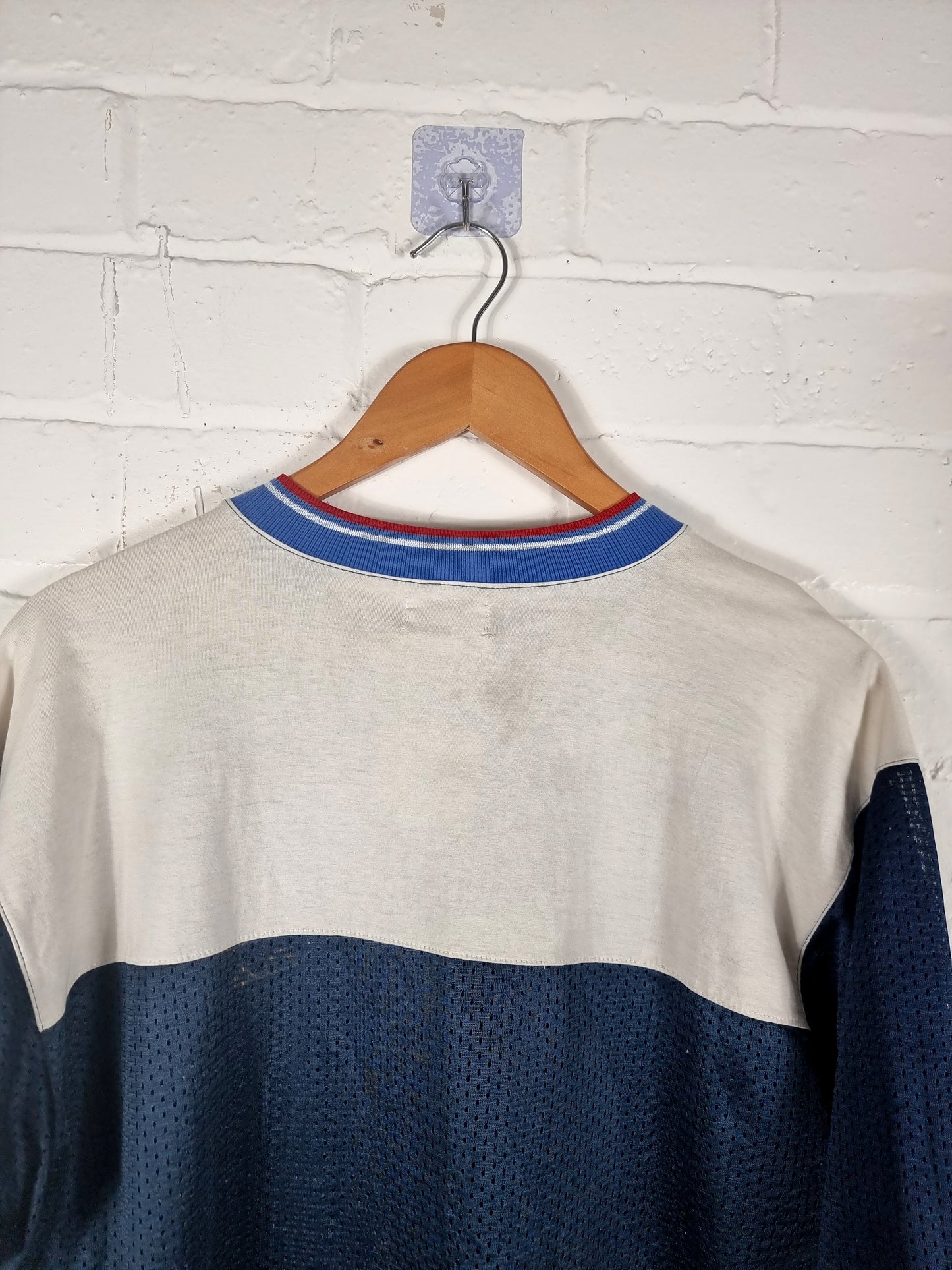 Fila 1990s Vintage Mesh Sports Tee XL