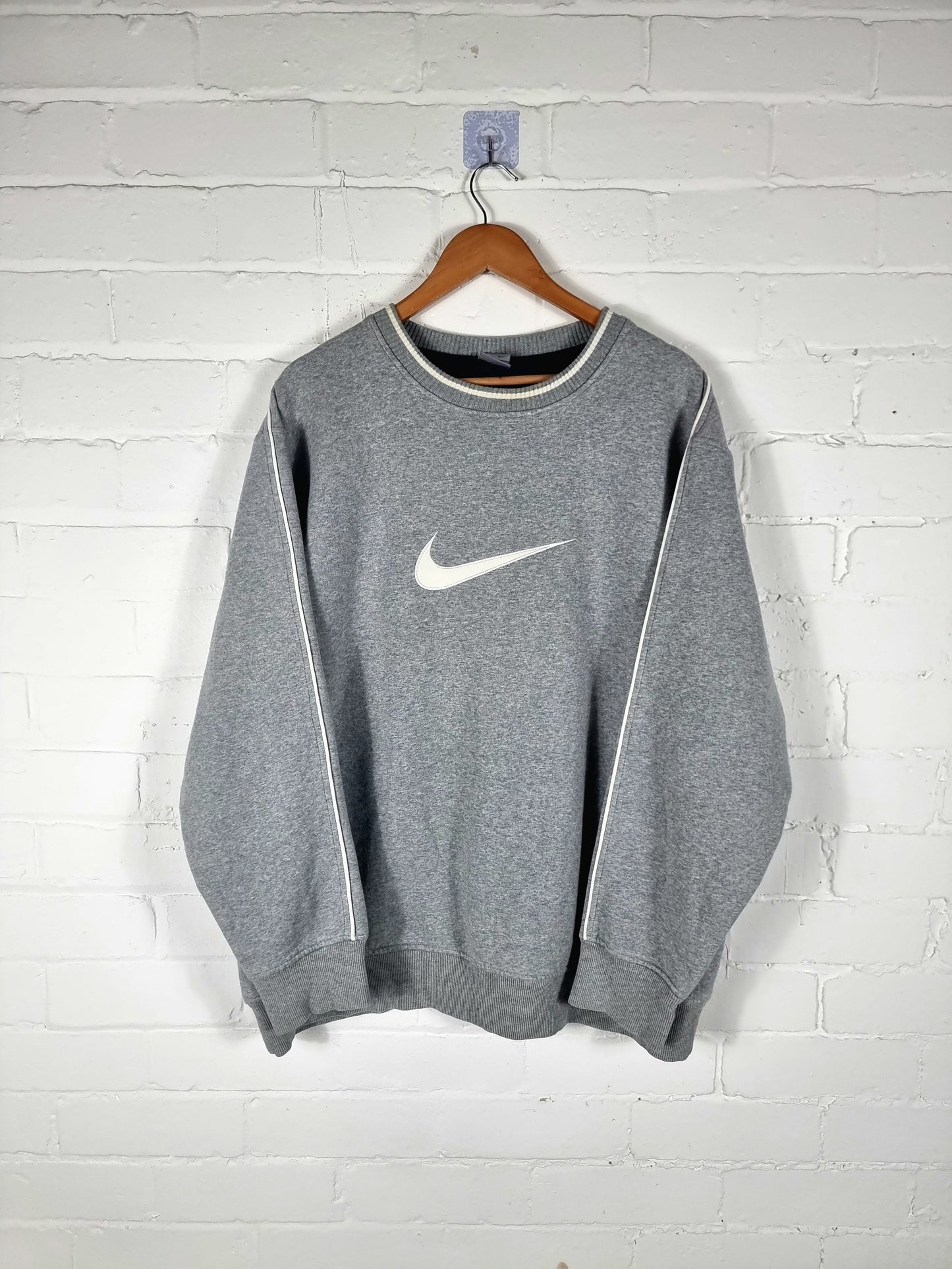 Nike 2000s Big Swoosh Sweatshirt XXL