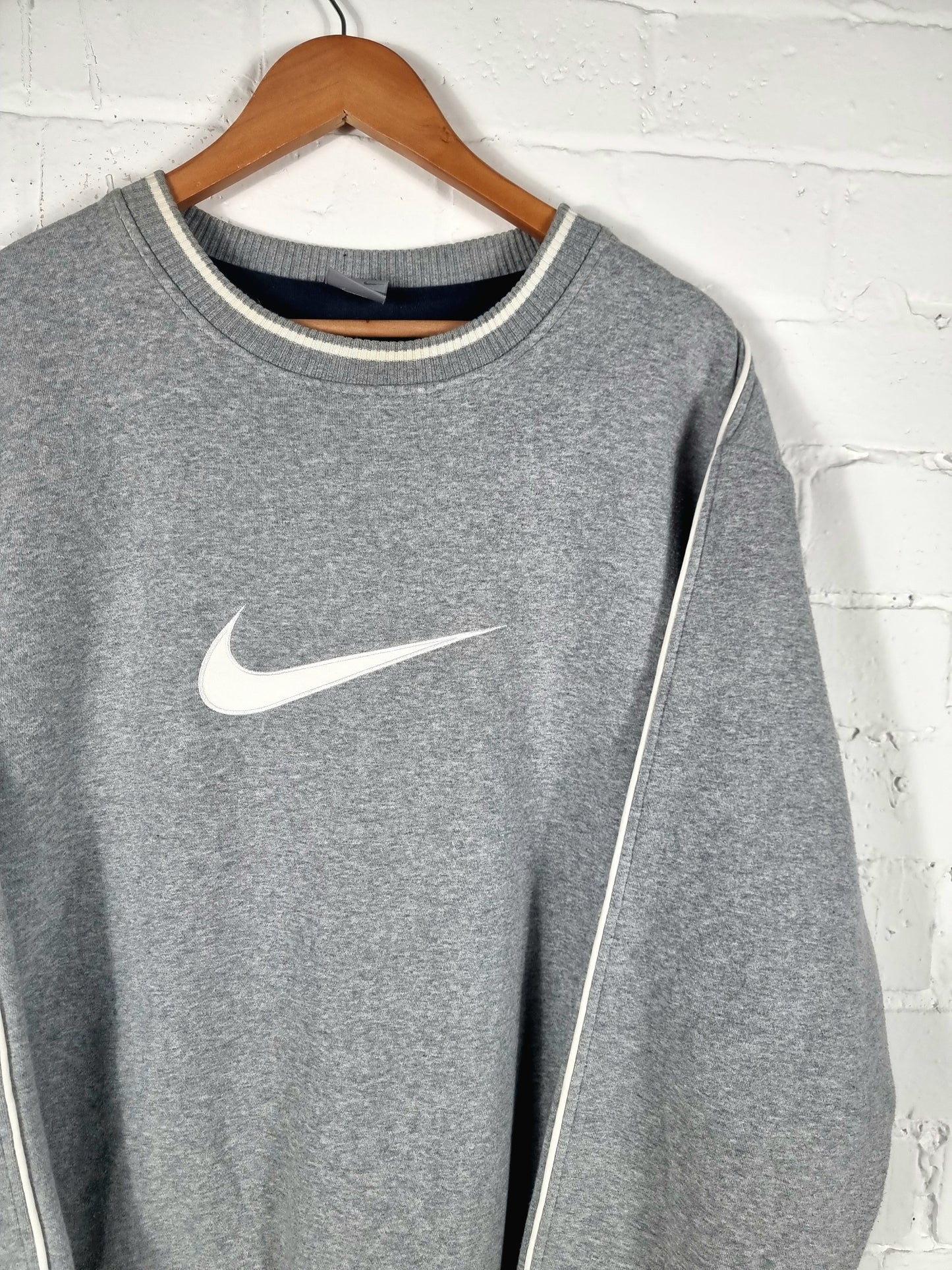 Nike 2000s Big Swoosh Sweatshirt XXL
