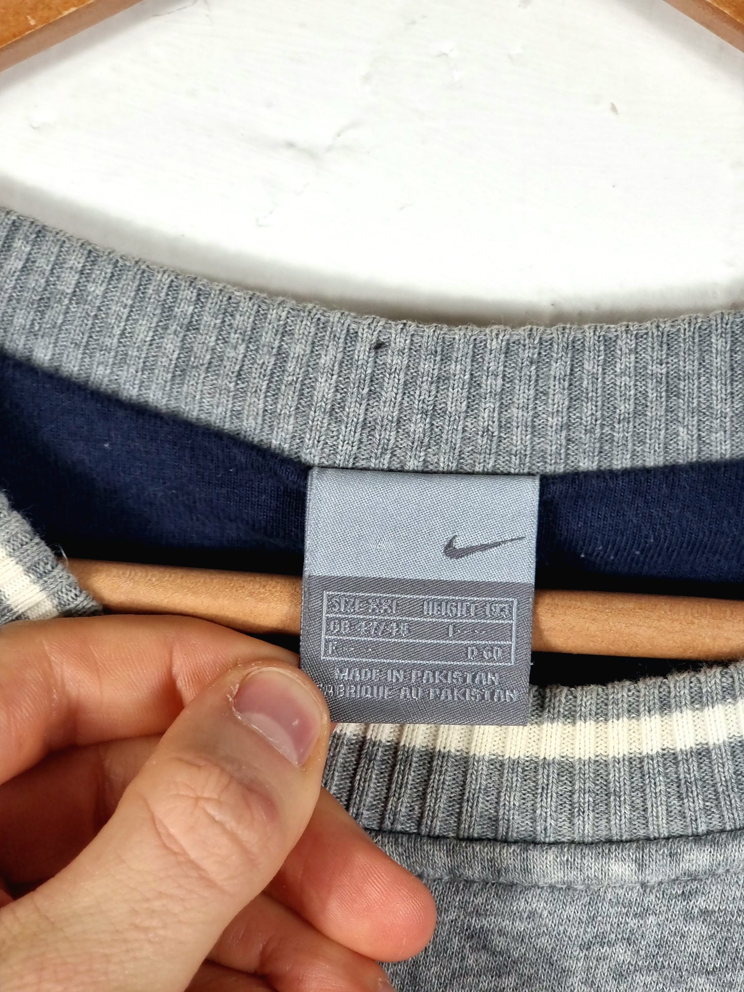 Nike 2000s Big Swoosh Sweatshirt XXL