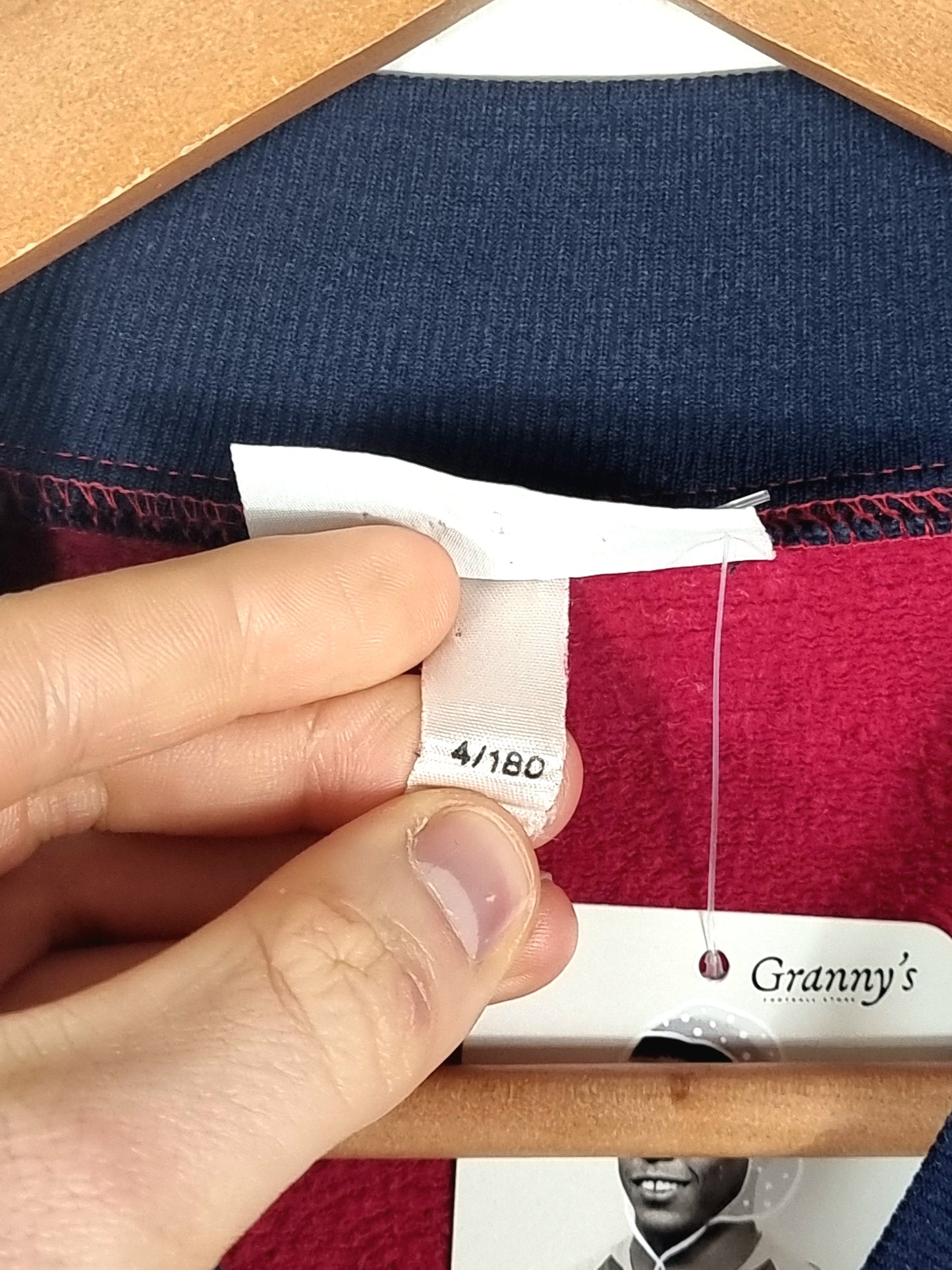 Chemise Lacoste 1980s Track Jacket Large