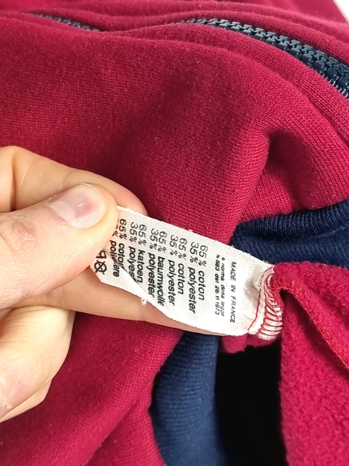 Chemise Lacoste 1980s Track Jacket Large