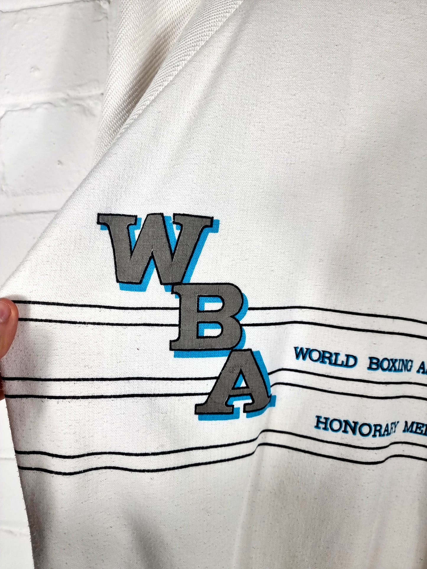 Linea Time 1980s Vintage WBA Boxing Sweater Women's 16