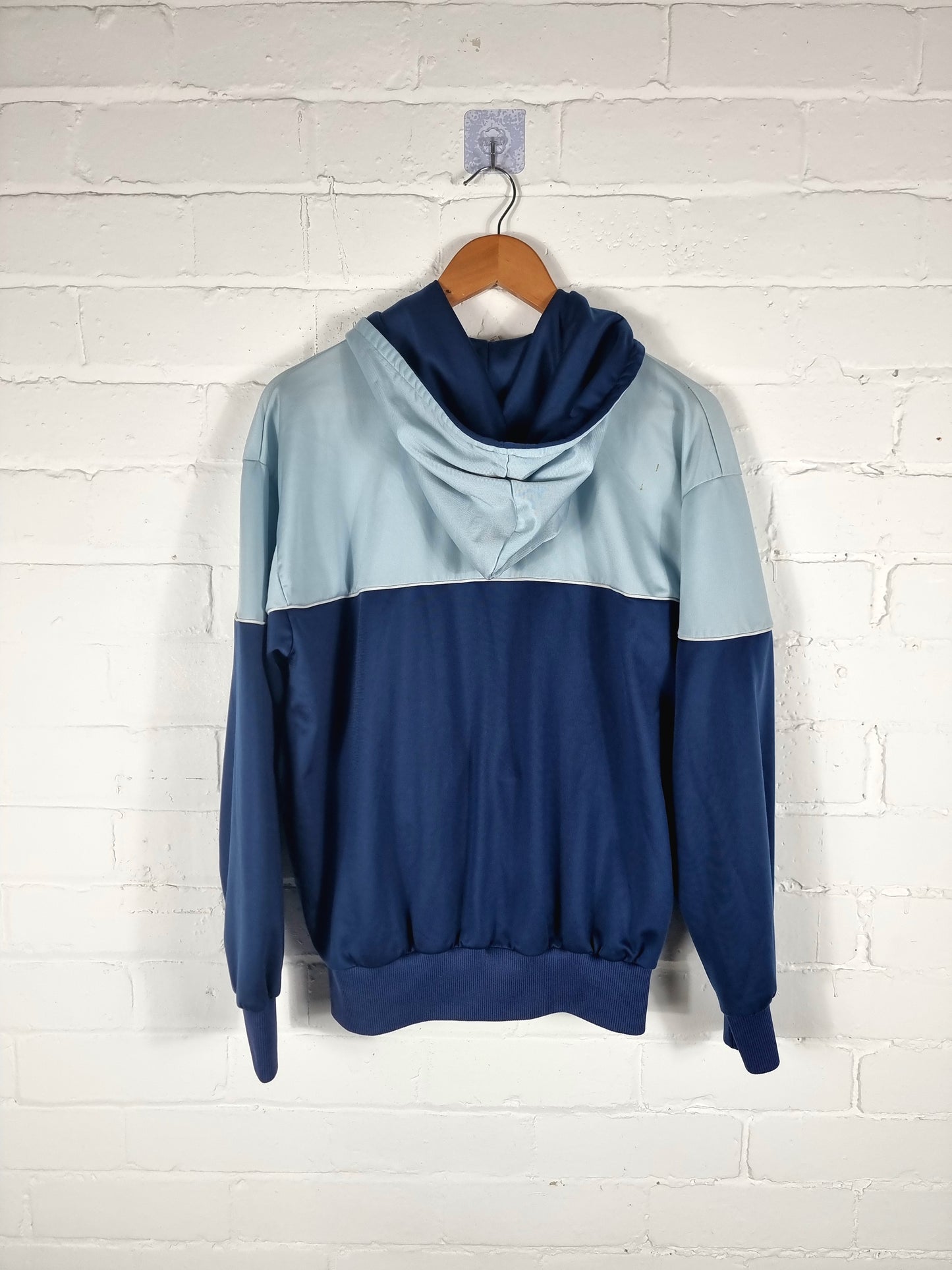 Puma 1980s Vintage Hooded Track Jacket Medium