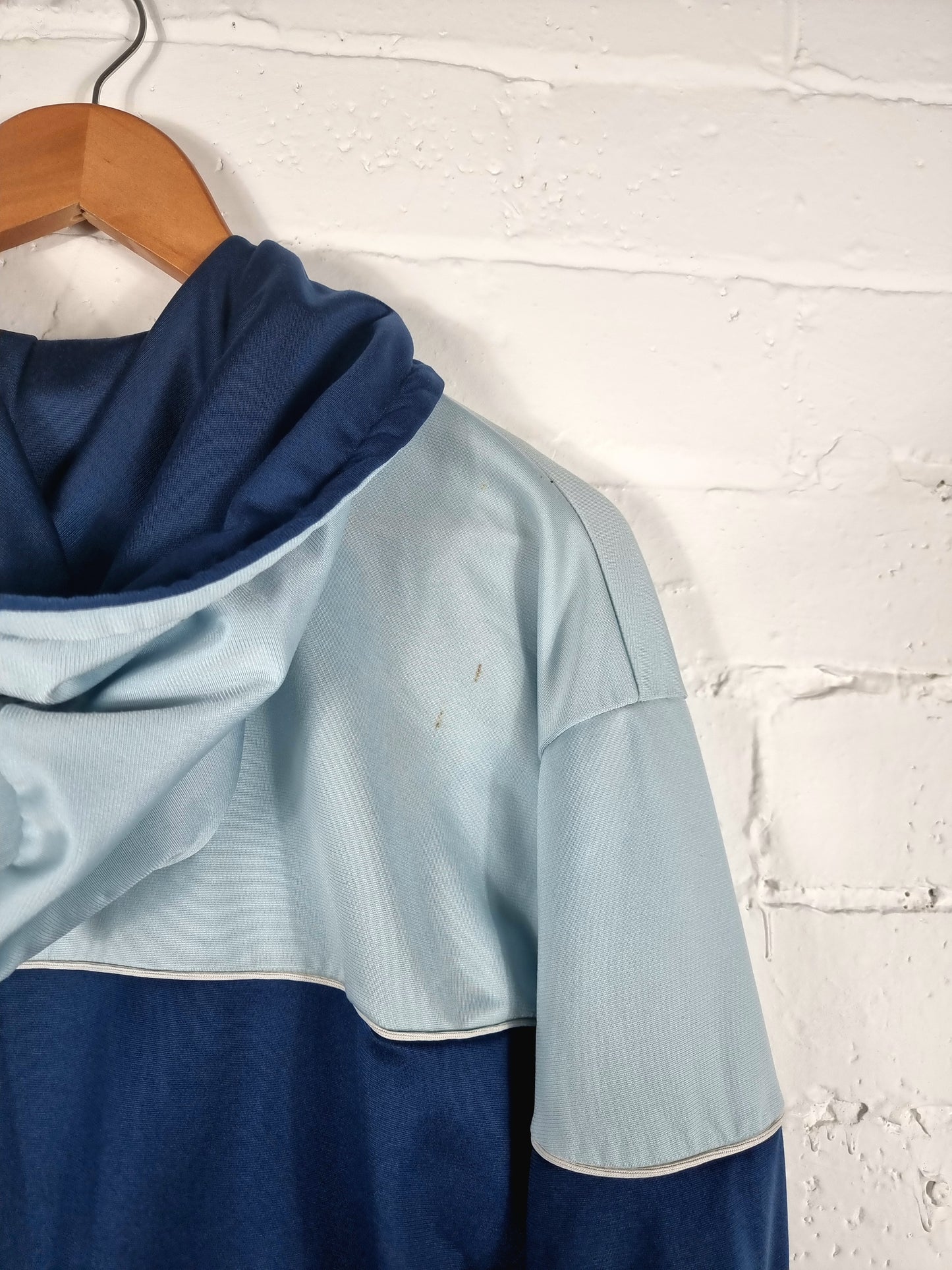 Puma 1980s Vintage Hooded Track Jacket Medium