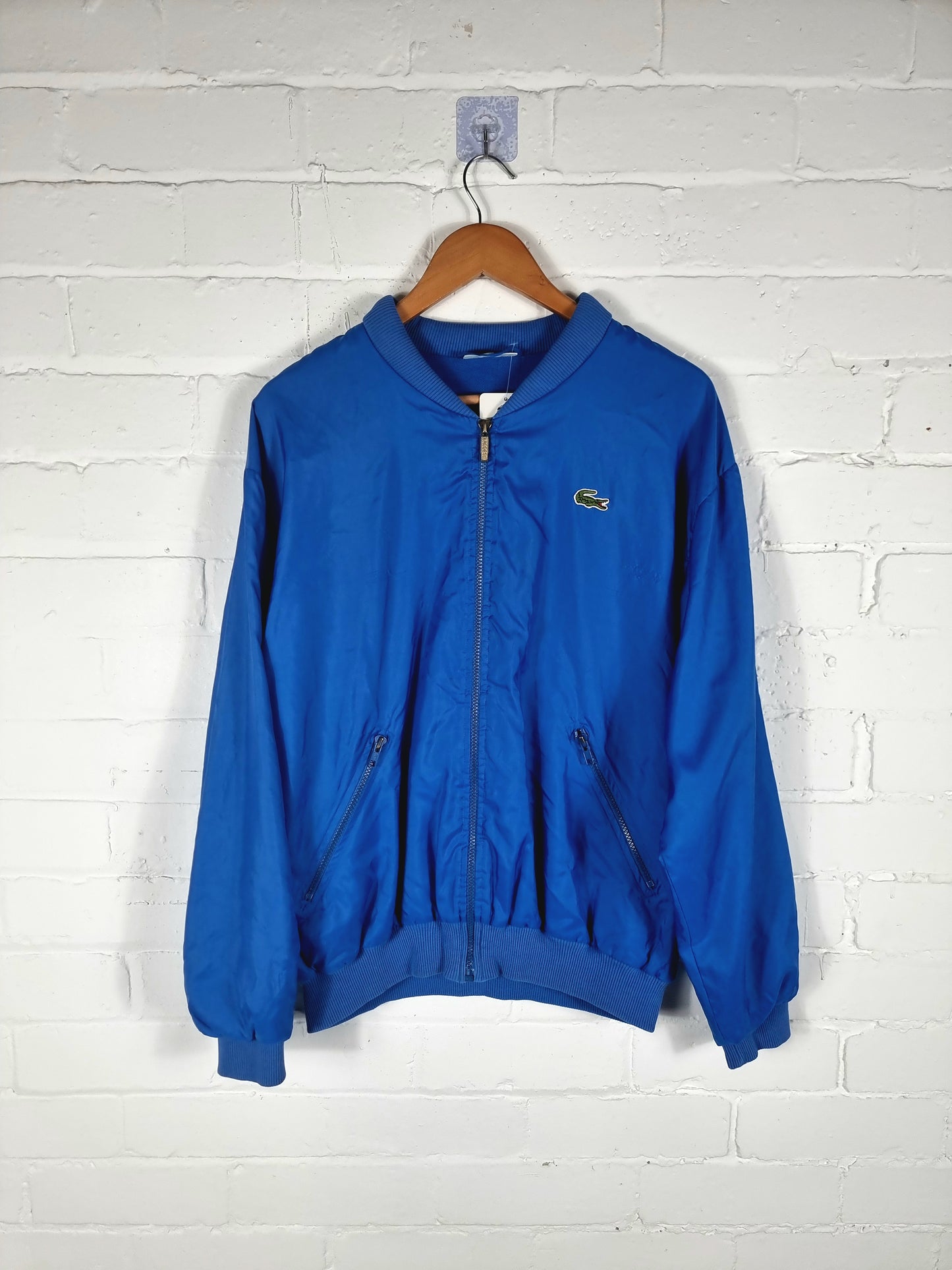 Chemise Lacoste 1980s Vintage Bomber Jacket Large