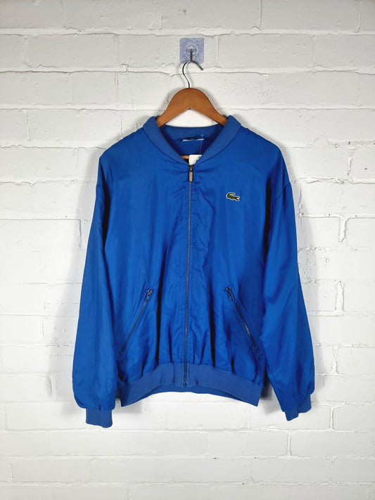 Chemise Lacoste 1980s Vintage Bomber Jacket Large