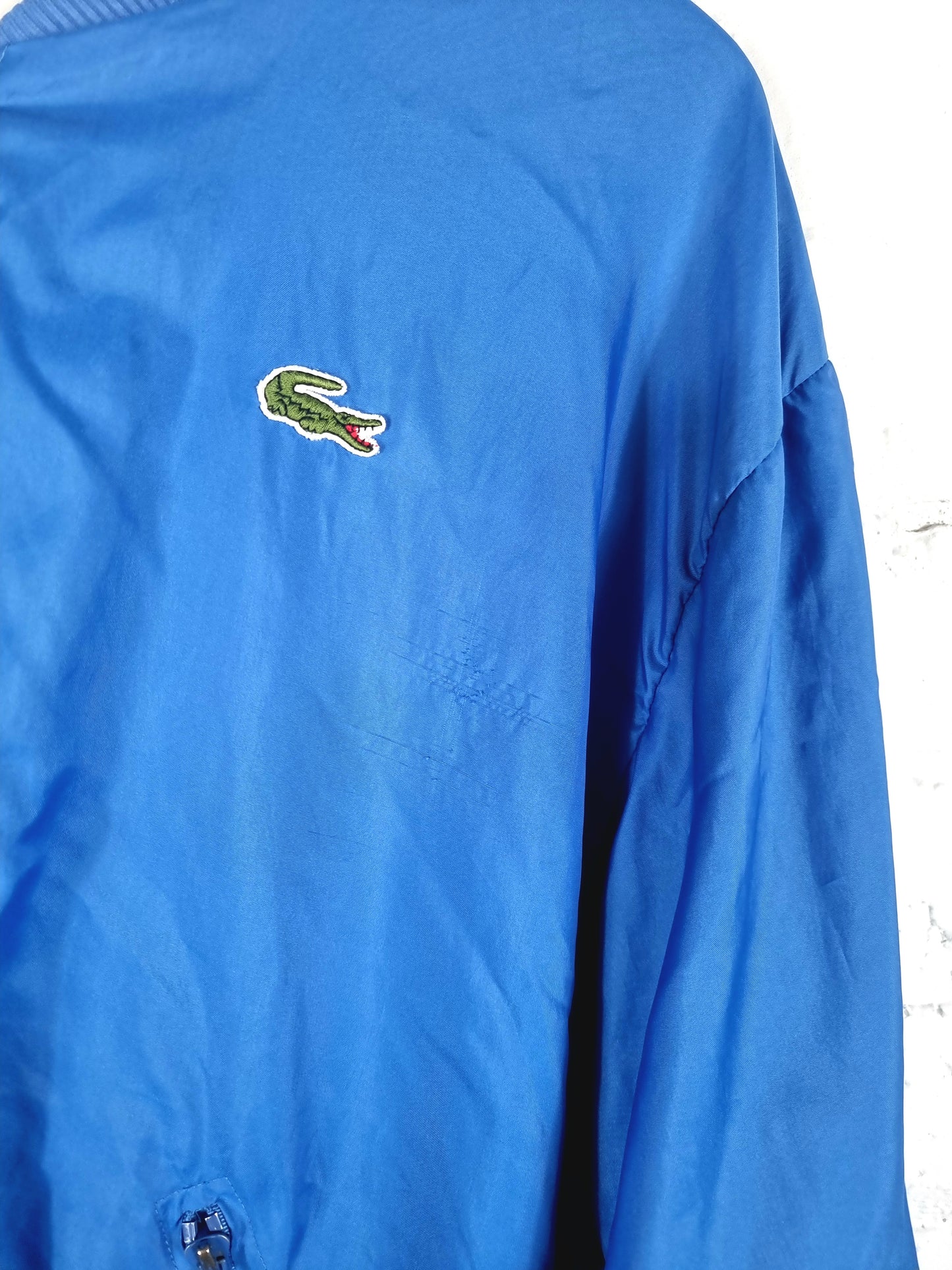Chemise Lacoste 1980s Vintage Bomber Jacket Large